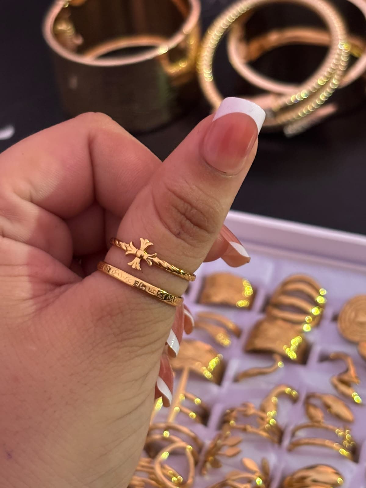 Celestial Cross Ring