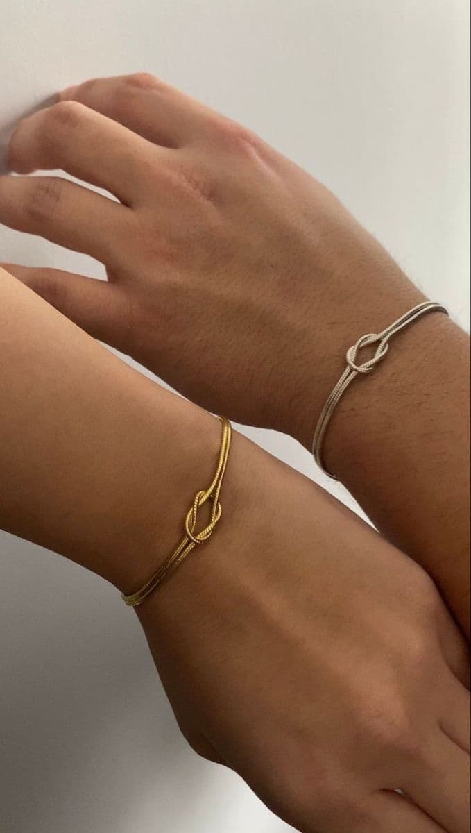 Couple knots bracelet