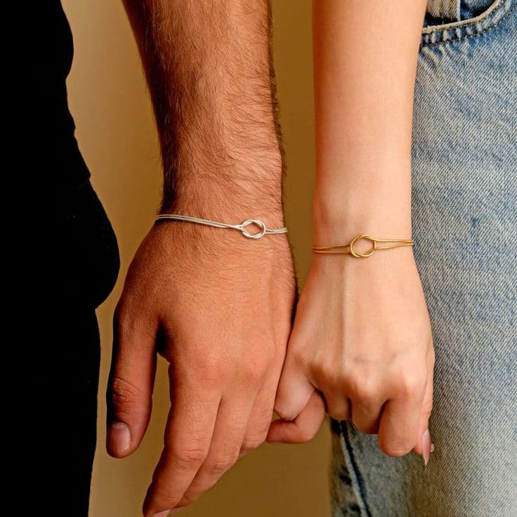 Couple knots bracelet thumbnail 2