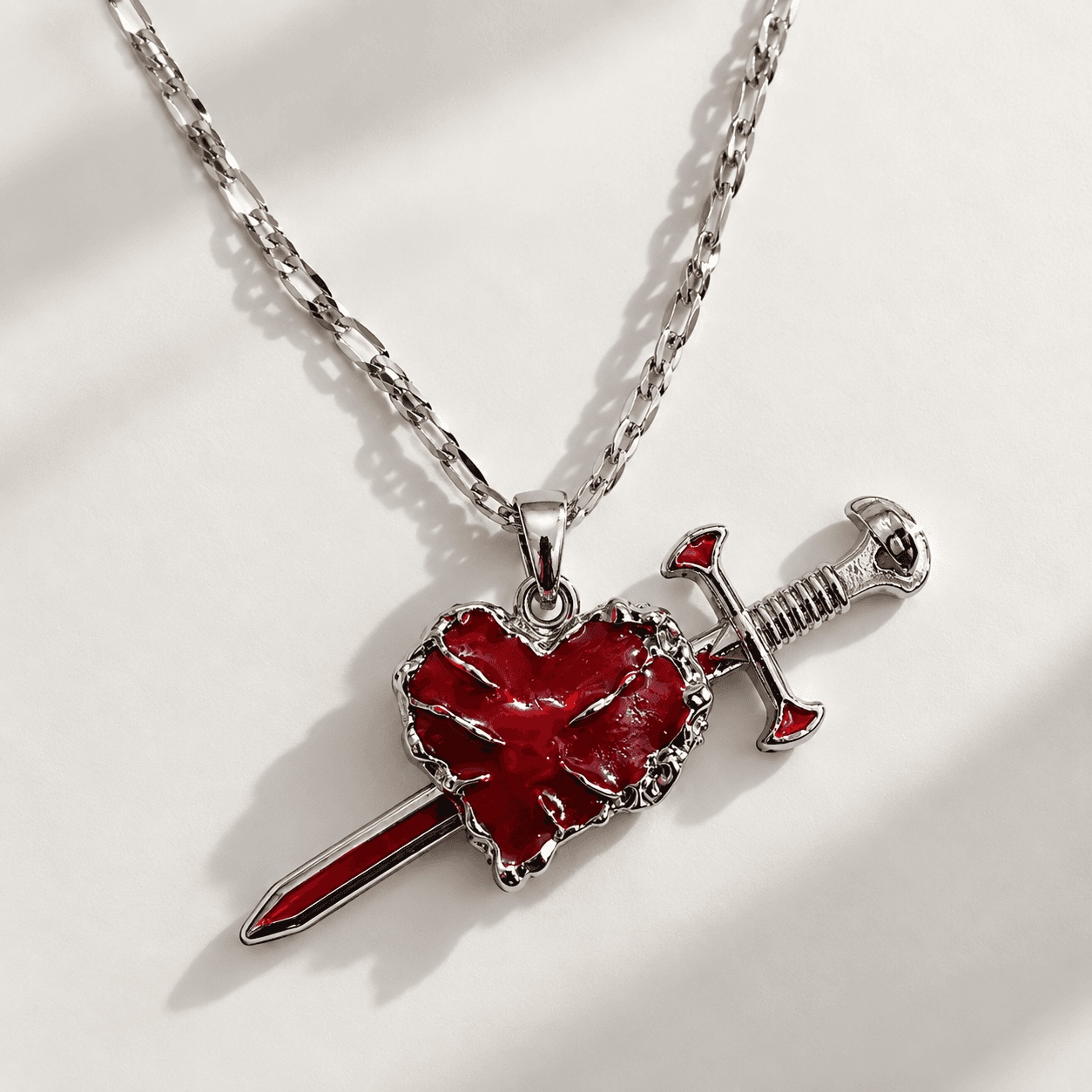 Love and war necklace