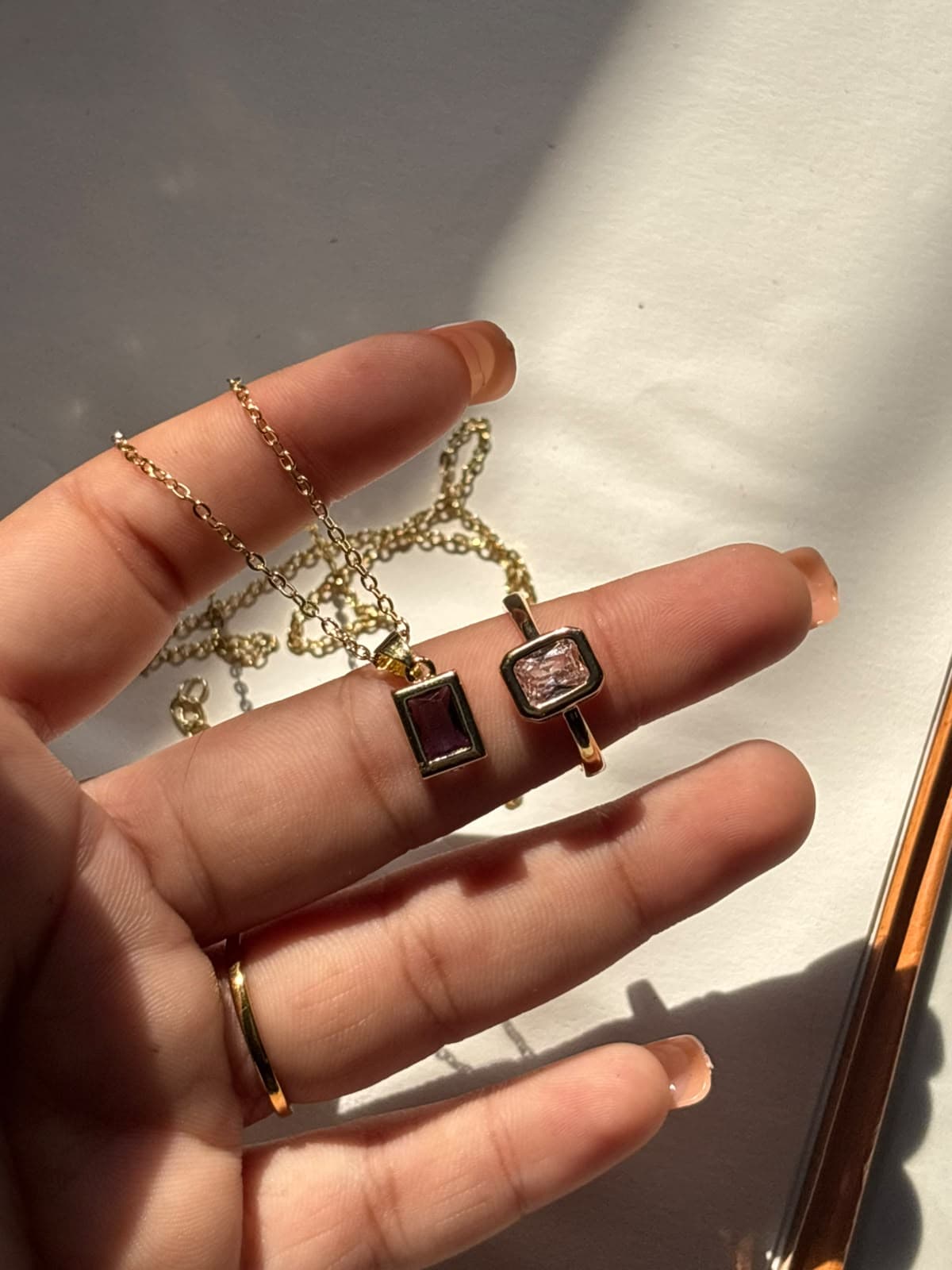 Rose Quartz Set
