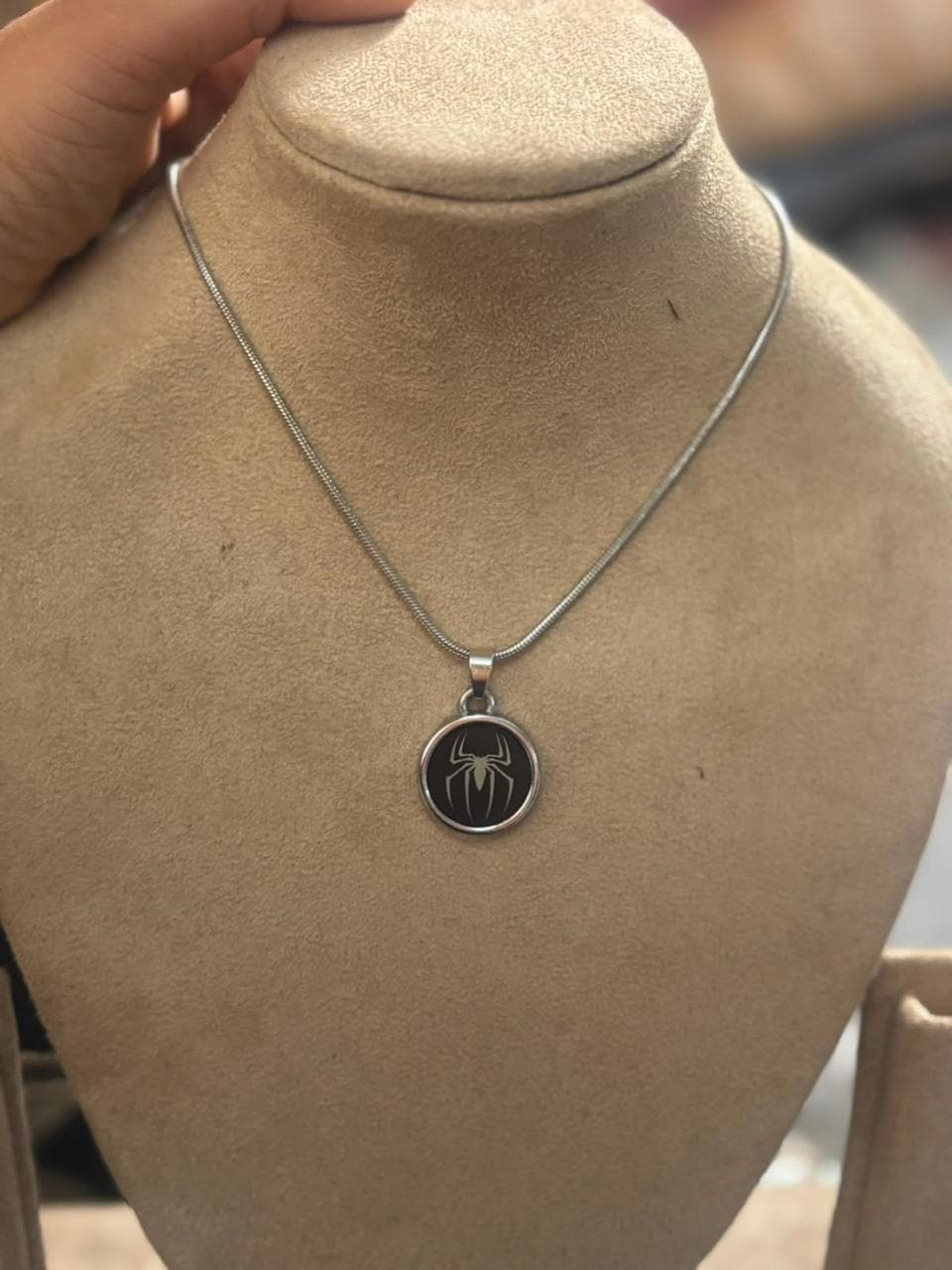 spider necklace