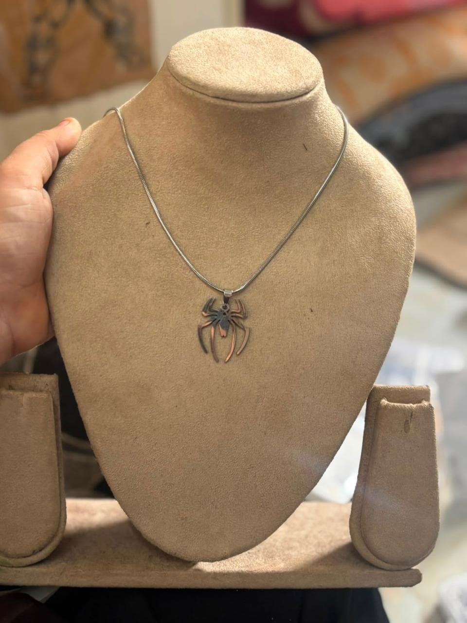 spider necklace
